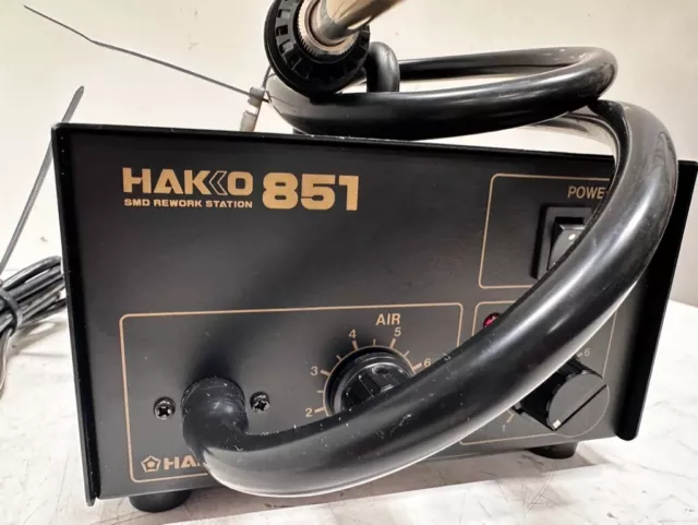Hakko 851 -2 Smd Rework Station Hot Air Pencil Excellent