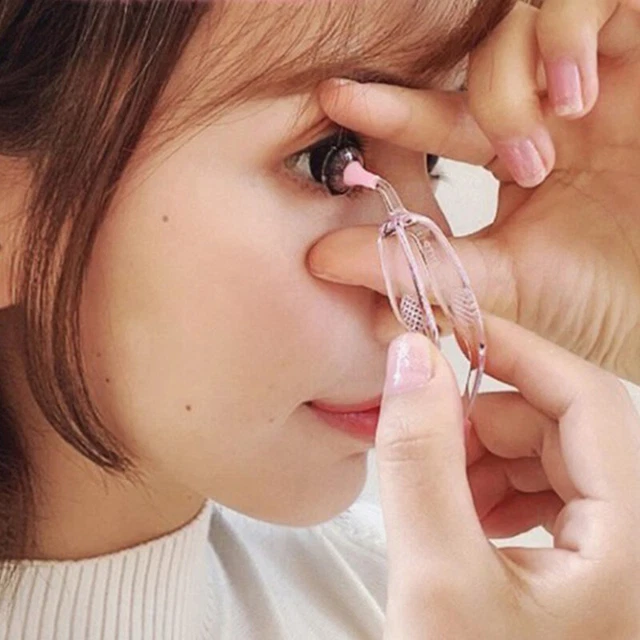 1 juego de lentes de contacto insertor removedor silicona punta suave pinzas stick C ZR