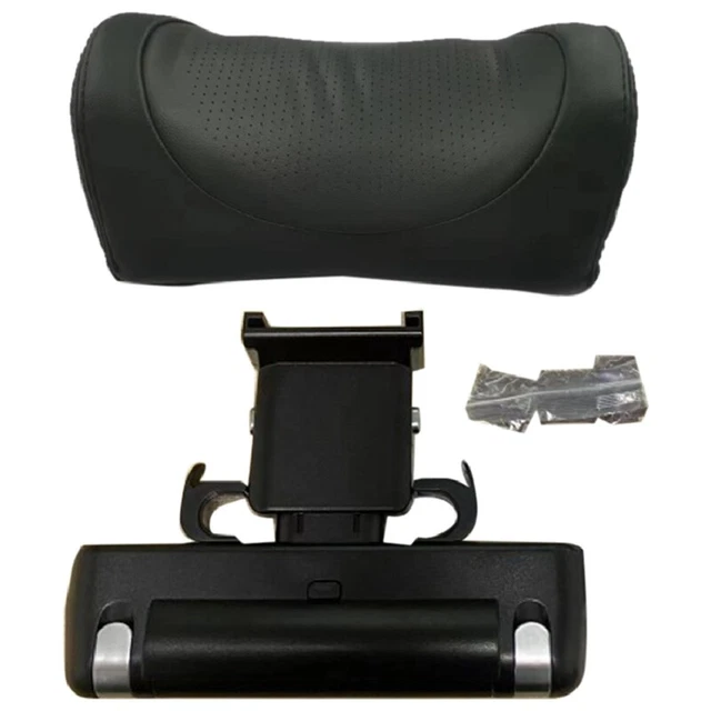 Car PVC Leather Multifunctional Headrest Adjustable  and Down Cushion Neck D9