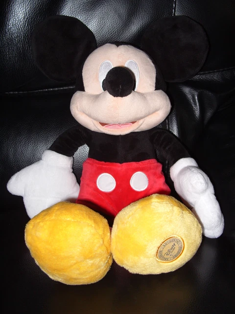 MICKEY MOUSE PLUSH Cuddly Soft Toy Teddy Cartoon Rare Disney World -112 ...