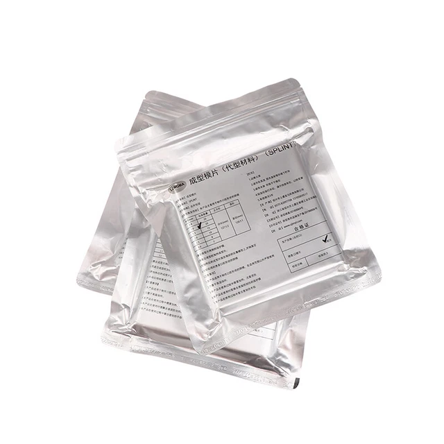 5"x5" Dental Lab Orthodontic Vacuum Forming Sheets - 2.0mm Hard Film For Retainers & Splints (10 Pcs)