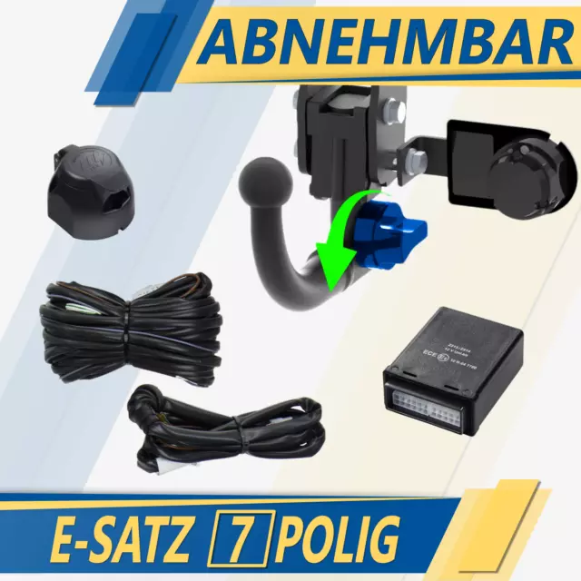 AHK Anhängerkupplung abn +7p ES für Ford Mondeo 4 MK4 IV 07-14 5-Tür Fließheck