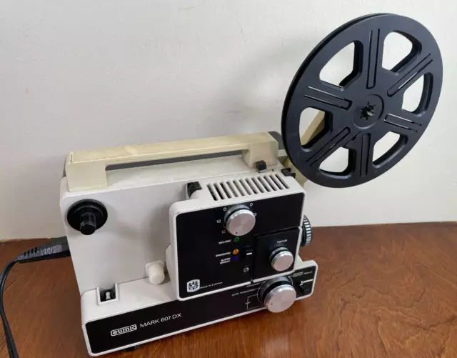 Vintage Eumig Mark 607 Dx Super 8 Video Projector Machine Made in Austria