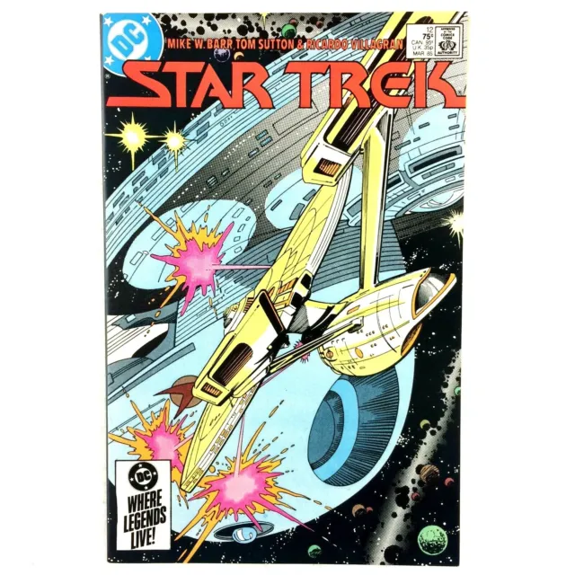 Star Trek #12 VF DC Comics 1985 "The Tantulas Trap" Kirk Spock Uhura