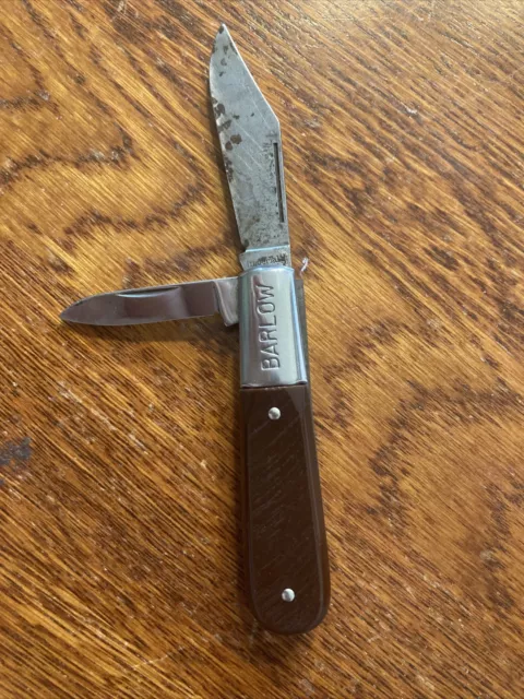 VTG Barlow Knife, 2-Blade, Imperial Prov. R.I USA, Polished and Sharpened,NR