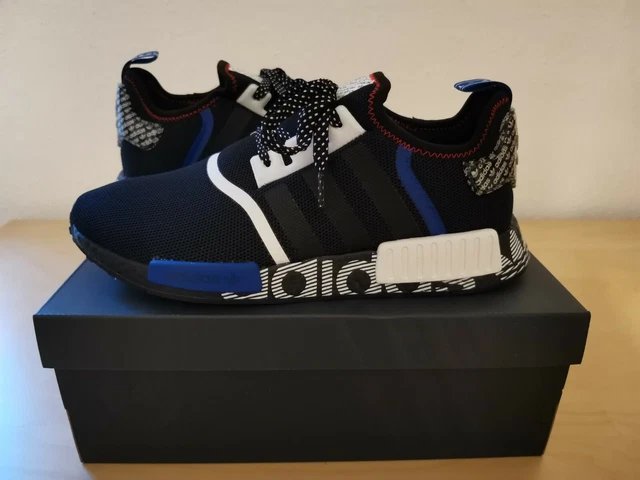 Originals nmd r1 black/royal/active red transmission pack top