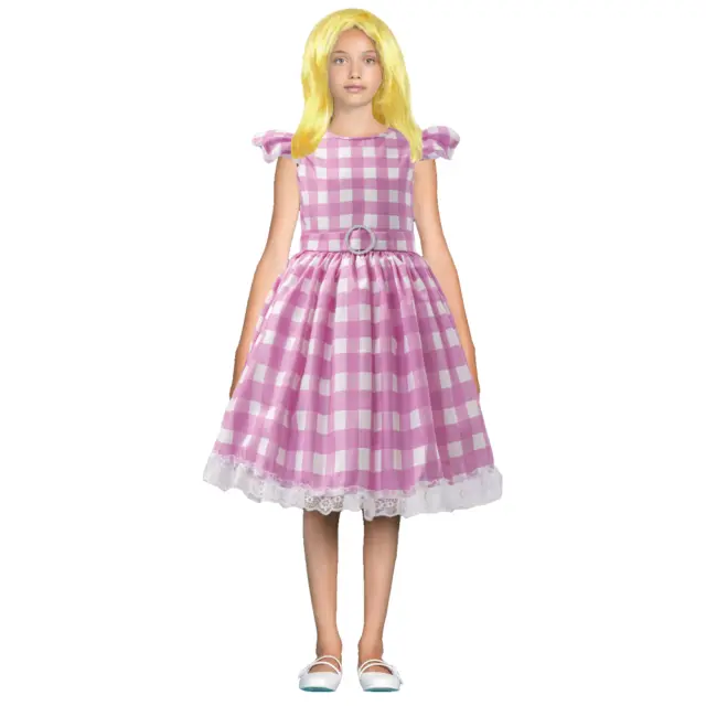 VESTITO CARNEVALE FASHION Girl Travestimento Abito Barbie Bambina - 28100  EUR 45,00 - PicClick IT