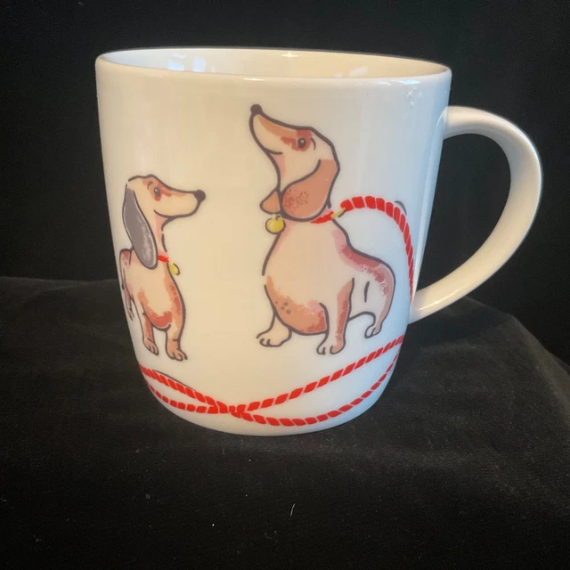 CATH KIDSTON MONO Dogs Stanley Mug Grey Dachshund Sausage Dog Print VGC  Large 12.50 - PicClick UK