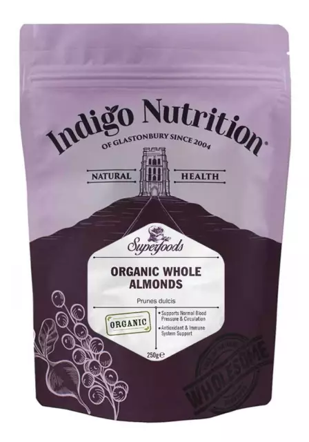 Erbe indaco mandorle biologiche 250 g - 1 kg intere crude