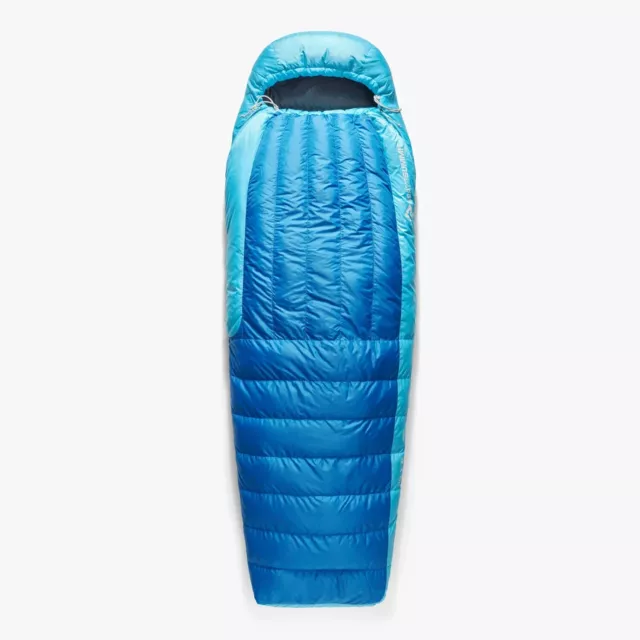 Sea To Summit Trek -1°C Down Sleeping Bag - Regular Snorkel Blue