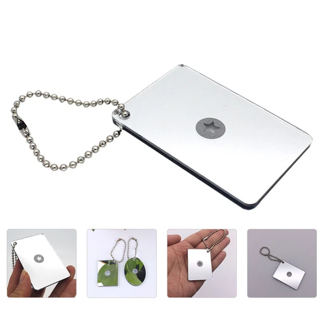 Specchio Di Sopravvivenza Per Emergenze - Acrilico Riflettente, Compatto, Con Cordino Per Outdoor - Foto 8