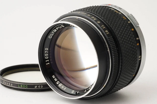 [Excellent] Olympus Om-System F.Zuiko Auto-T 85mm F/2 (9009)