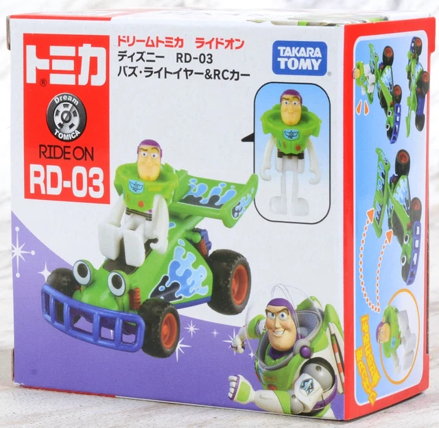 TAKARA TOMY DREAM Tomica Toy Story RD03 Buzz Lightyear & RC Car EUR 18