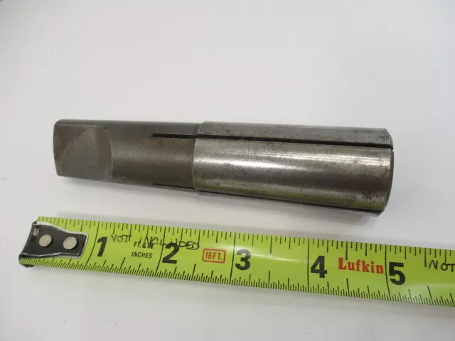 GLENZER DETROIT # 4 Morse Taper Shank x 5/8" Pulley Tap Holder Split Adapter, VG