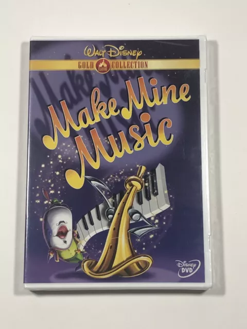 Make Mine Music (DVD)-Walt Disney Gold Collection -NEW/SEALED