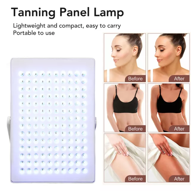 Lampe à Panneau De Bronzage Lampes De Bronzage 140 Puces De Lumière Face Body P 2