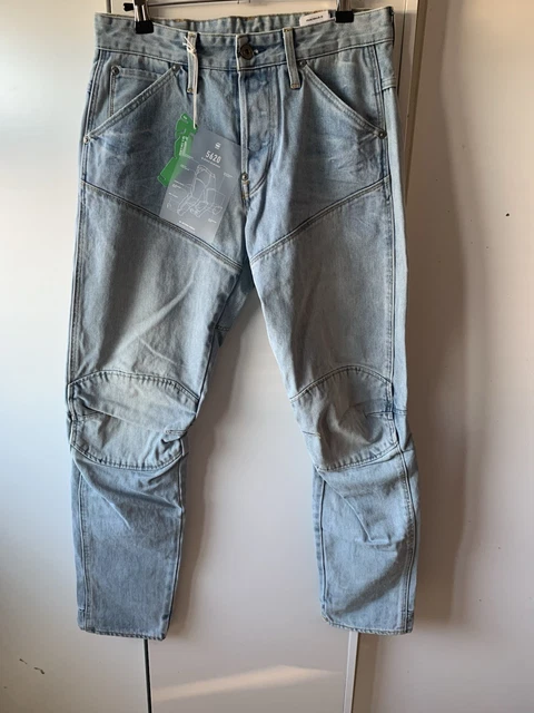 G-STAR RAW 5620 Elwood 3D Tapered jeans 20th Anniversary W29 L32 G 