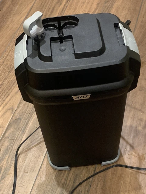 Fluval 407 With Hydor 300w Inline Heater