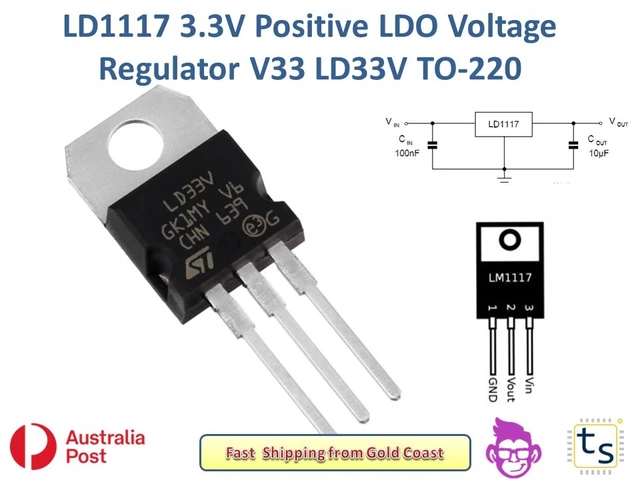 Regolatori Lineari LDO LM1117 - TI - Foto 9