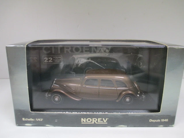 Rare Norev – 1:43 Scale Diecast Model – Citroën Traction 11CV Familiale 1957