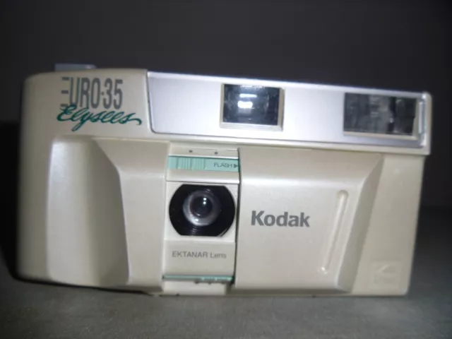 Cámara Kodak Euro-35 ELYSEES sin probar DE COLECCIÓN DÉCADA DE 1980