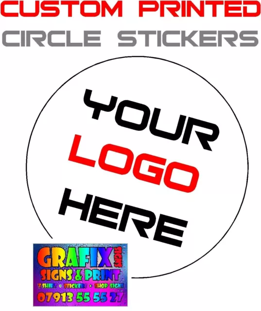 Custom Sticker Vinyl Printed Bulk Order Decals Labels Logos Signs Stickers