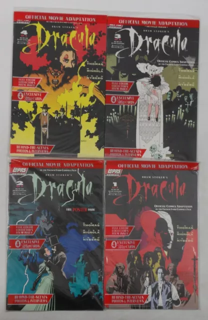 Bram Stoker's Dracula #1-4 VF/NM complete series SEALED w/ bags & cards Mignola