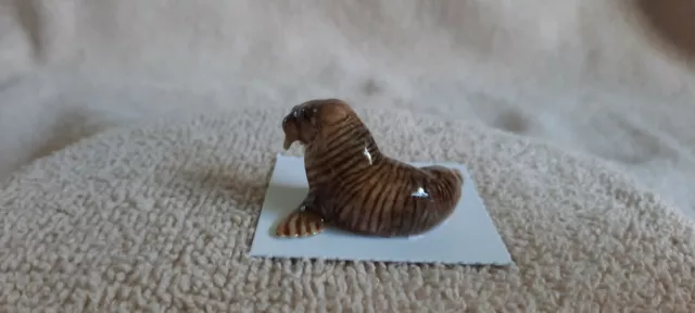 LITTLE CRITTERZ Walrus "Tusker" Miniature Figurine New FREE SHIPPING LC216 3