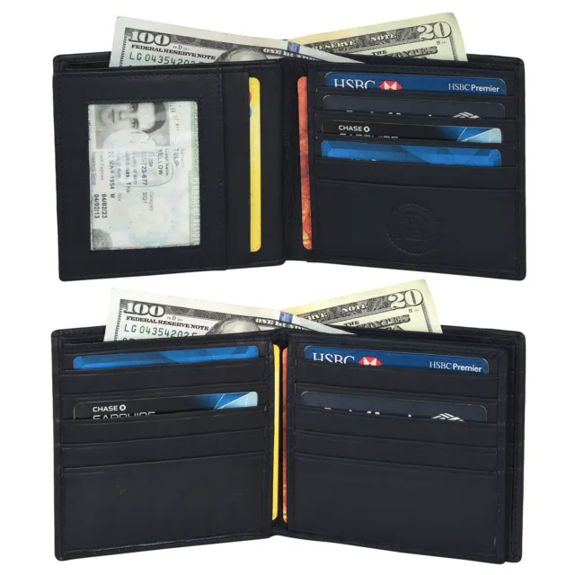 BLACK FRIDAY SPECIAL - Men's wallet with 16 credit card slots Genuine Leather