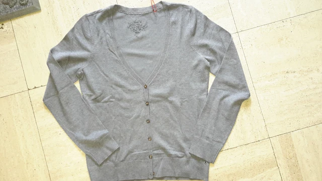 GILET FEMME GRIS clair EDC bye Esprit taille XL NEUF avec