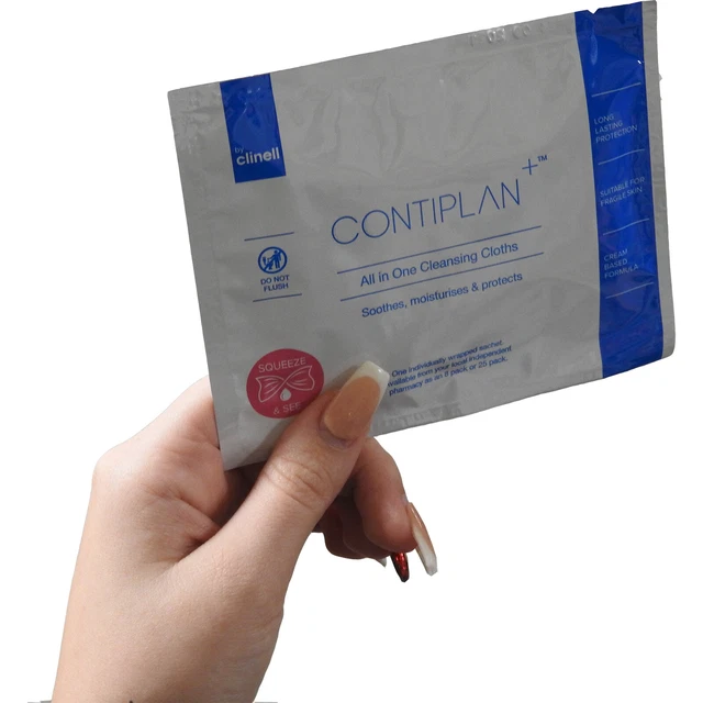 CONTIPLAN INDIVIDUALLY WRAPPED One Step Incontinence Dermatitis Single ...