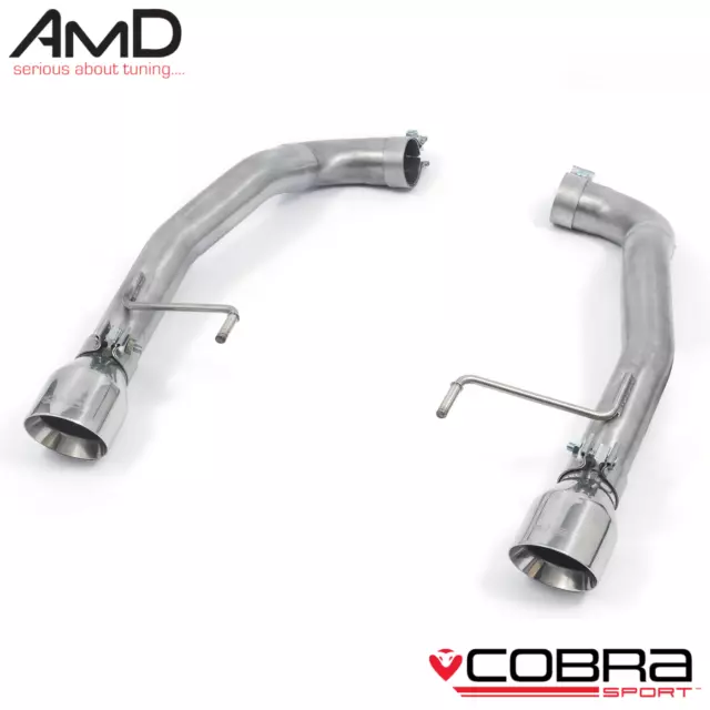 Cobra Sport 5.0 V8 GT Mustang Exhaust Rear Silencer Deletes Venom FD102 - Loud!