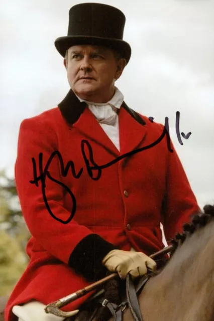 Hugh Bonneville Hand Signed 6x4 Photo Downton Abbey Paddington Autograph + COA