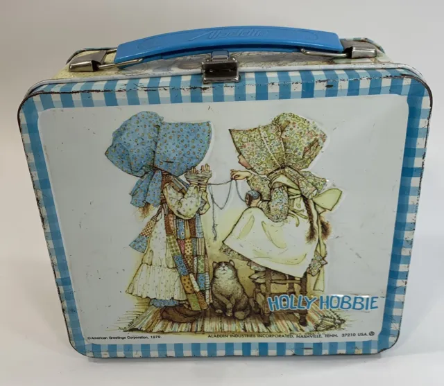 Aladdin Industries Inc. 1979 Holly Hobbie Lunch Box - No Thermos - Read