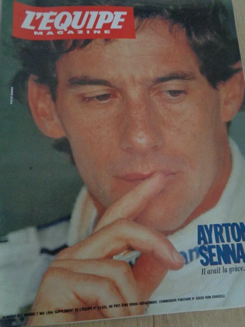 L'EQUIPE MAGAZINE 637 Hommage a Ayrton Senna christophe tiozzo Limoges basket EUR 4,90 - IT
