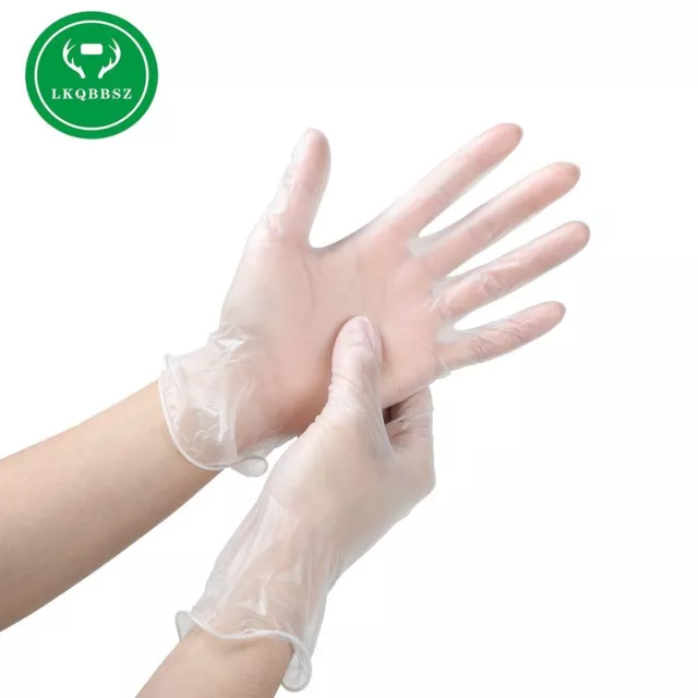 PVC Disposable Gloves - Food Grade Anti Static Glove Plastic Kitchen Accessories