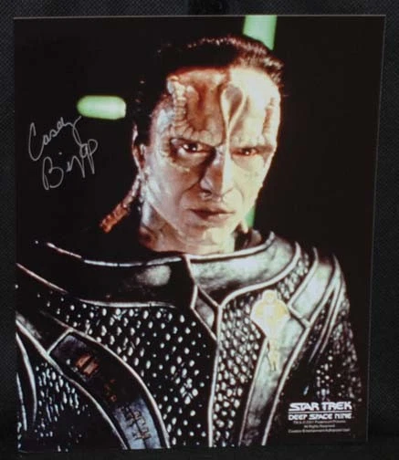 Casey Biggs ( Damar) Star Trek Deep Spazio 9 Autografo
