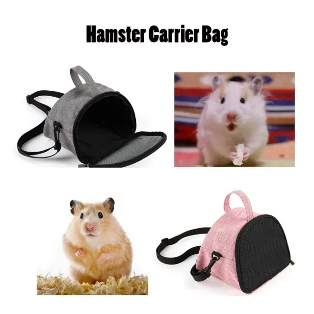 Sac à dos Sac pour animaux de compagnie Hamster Sac de transport Hamster Sac