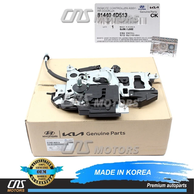Aazon.co: Genuine OE 81410-4D010 LATCH ASSY-REAR DOOR,LH / 814104D010 for KIA Sedona Carnival