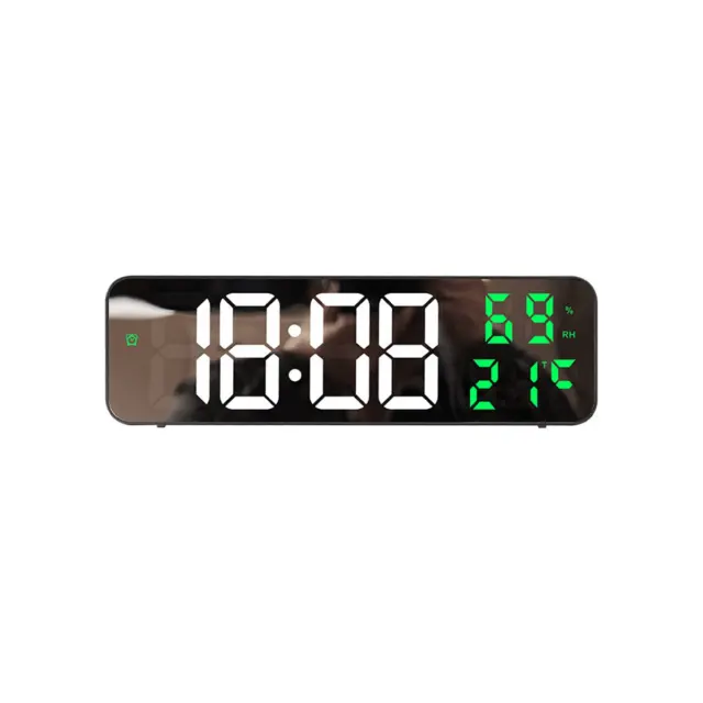 Orologio da parete digitale, indicatore di temperatura e umidità, modalità notturna, Tis4220