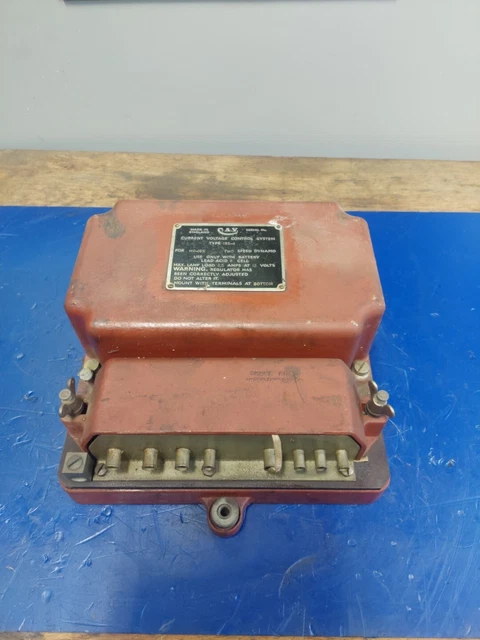 CAV 12V REGULATOR Panel Vintage Lorry, Truck, Bus, Military Vehicle £ ...