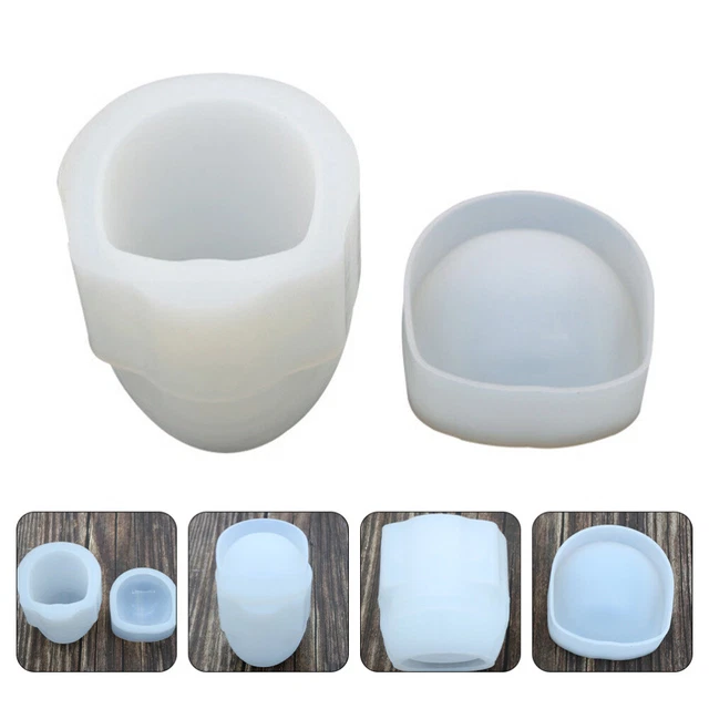 1 Set Pflanzer Topf Form Epoxy Harz Formen Leuchter Silikon Form