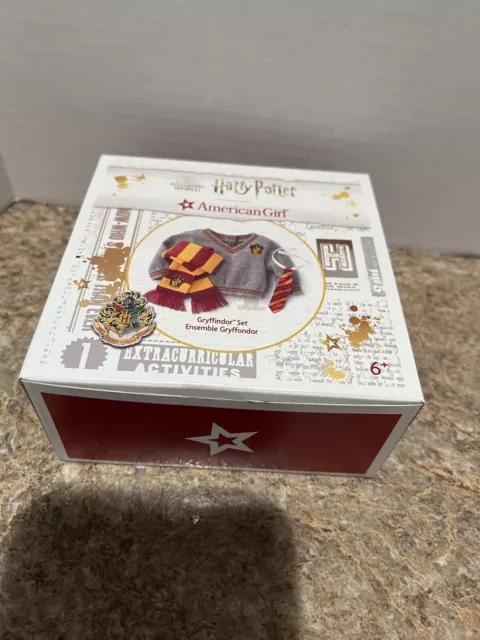 American Girl Harry Potter Gryffindor Set Outfit for 18” Dolls New in Box