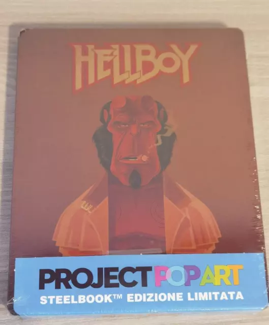 HELLBOY - Blu-Ray - SteelBook Popart Ed Italiana Sigillato