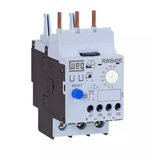 1 x 1 x WEG Thermal Overload Relay - NO/NC, 2 A, 0.4 â†’ 2 A, 0.07 W, 3P