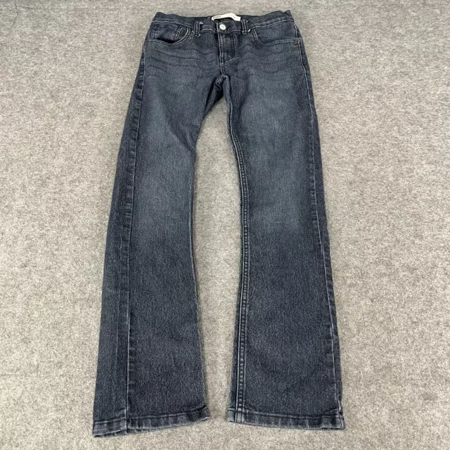 LEVIS 511 Boys 28 Blue Slim Denim Stretch Jeans W28 L28 (12836)