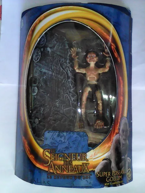 figurine gollum  le seigneur des anneaux le retour du roi toybiz