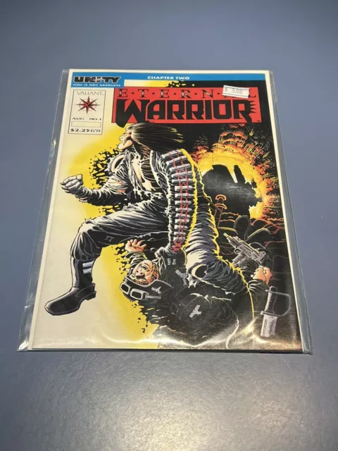 Eternal Warrior #1 Valiant Comic Book 1992 HIGH GRADE UNITY Time Is Not Absolute