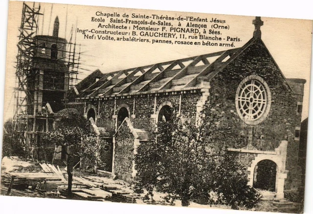 CPA Alencon (Orne) - Chapel of Saint Therese of the Child Jesus (250094)