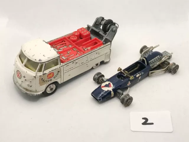 Corgi Toys # Gs6 / 37 Vw Transporter Cooper Maserati F1 Racing Car Diecast